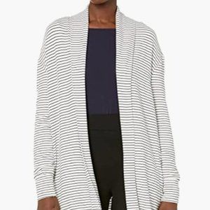 Daily Ritual Women's Supersoft Terry Relaxed-Fit Open Sweatshirt XXL